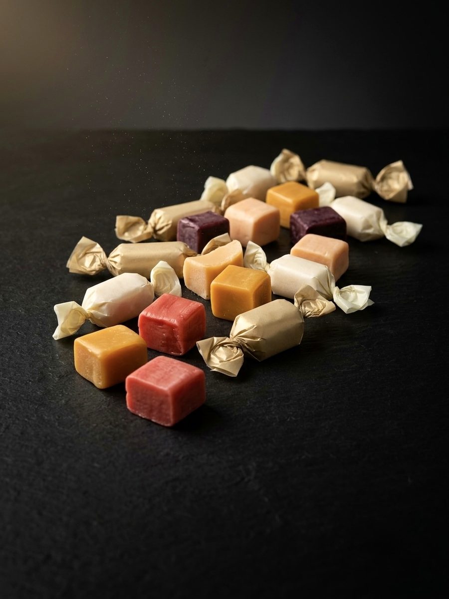 Individually wrapped soft chew candies